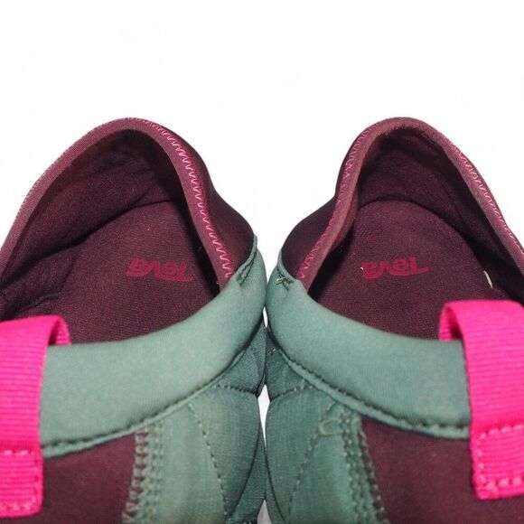 Teva Ember Moc Slip-on Comfort Shoes "Helix Green" 1103202Y Youth 6 Women's 8 - Picture 11 of 11